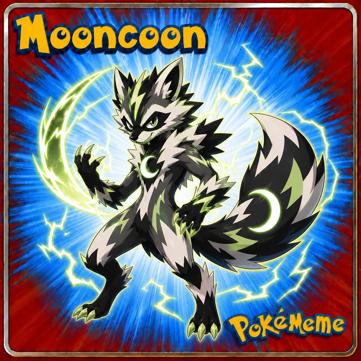 Mooncoon collectible card